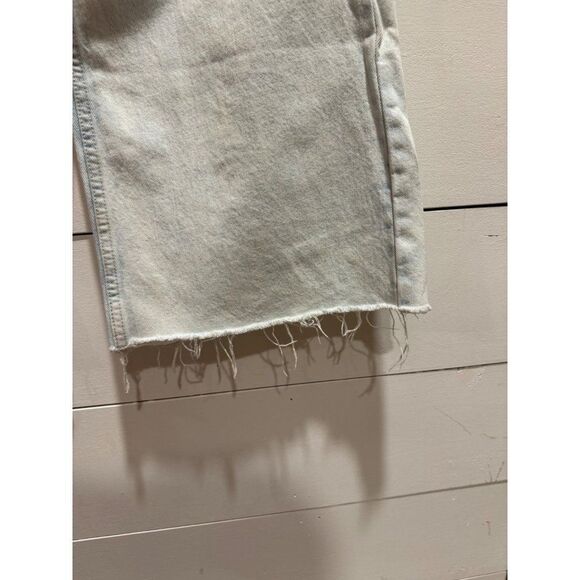 Free People Jeans Gold Coast High Rise Straight Flare Sz 30 EUC - Picture 4 of 8